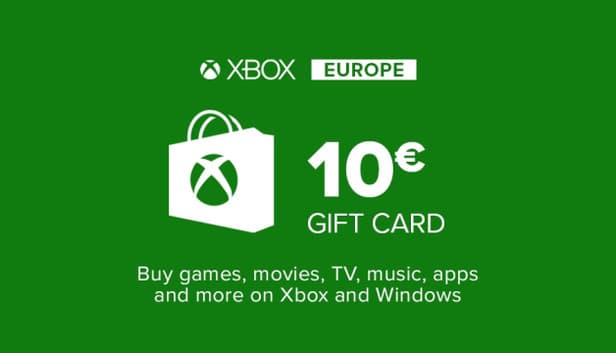 Xbox Gift Card — €10