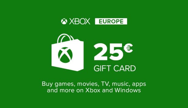 Xbox Gift Card — €25