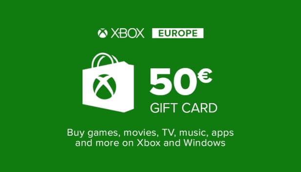 Xbox Gift Card — €50