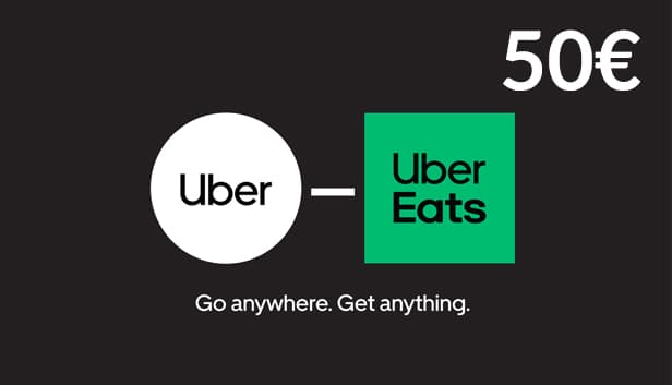 Uber & Uber Eats Gift Card