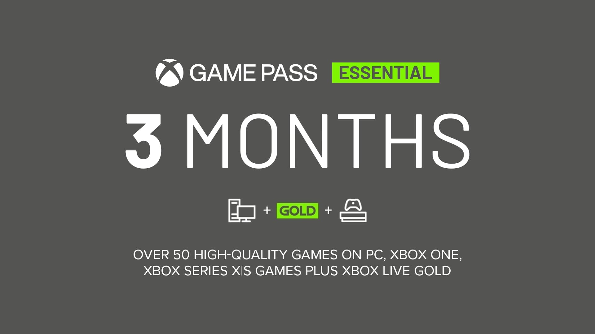 Xbox Game Pass Essential