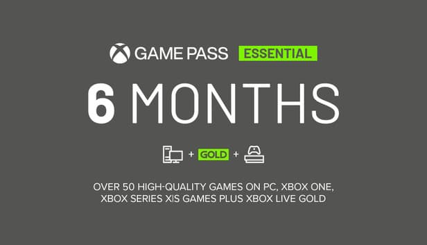 Xbox Game Pass Essential